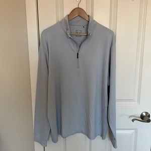 Light gray Callaway lightweight quarter zip